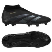 adidas Predator League Laceless FG Dark Spark - Sort/Grå/Guld