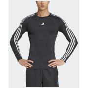 Adidas Techfit Compression Training 3-Stripes Long Sleeve T-shirt